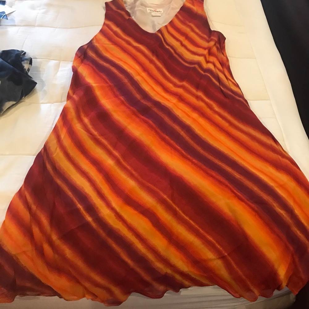 Beautiful colorful sheath dress